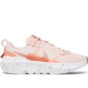 Nike Crater Impact Women's Peach Pink Peach White Running Shoes CW2386 602